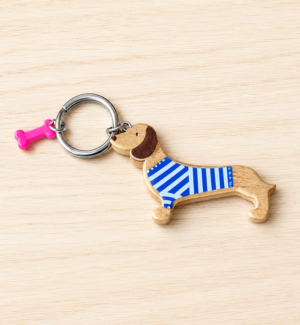 🐶 Dachshund Lover Keychain